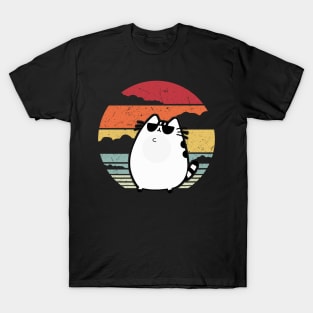 Cute Fat Cat I'm Not Fat I'm Cute Vintage T-Shirt